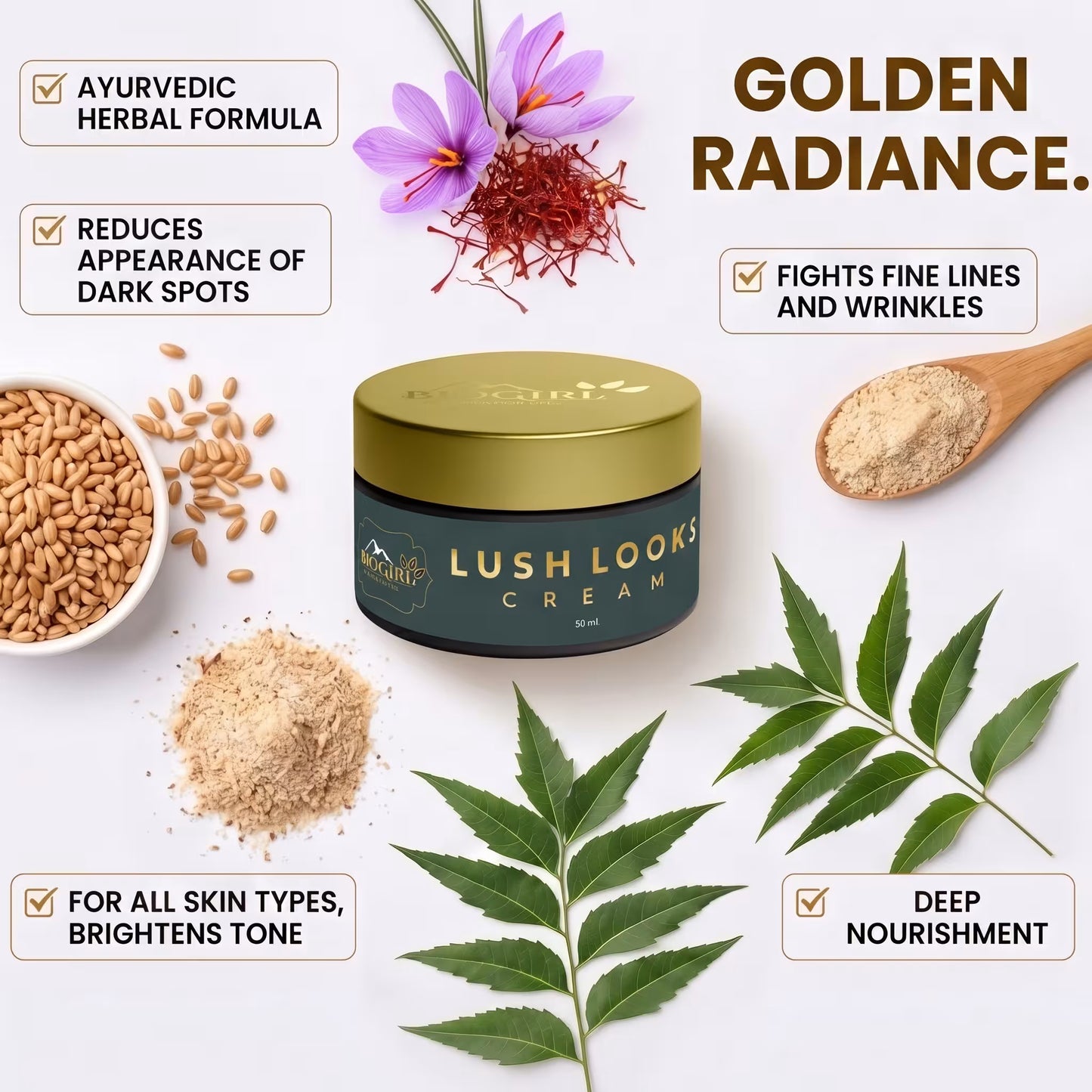 Biogiriz Lush Looks Cream